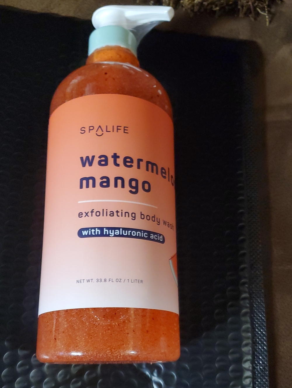 Alife Watermelon Mango Exfoliating Body Wash — Orange Bottle